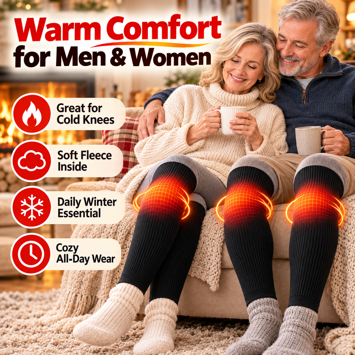 🔥🦵Extra Long Thermal Leg Warmers – Stay Warm All Winter
