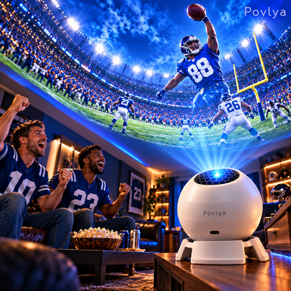 ✨🏈Football Game Day Projector for an Immersive Stadium Experience