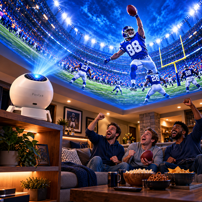 ✨🏈Football Game Day Projector for an Immersive Stadium Experience