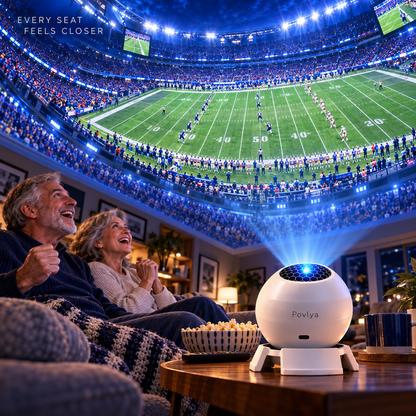 ✨🏈Football Game Day Projector for an Immersive Stadium Experience
