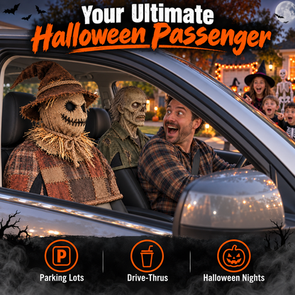 💀Hot Sale 50%OFF💀Rotating Head Halloween Prank Decoration
