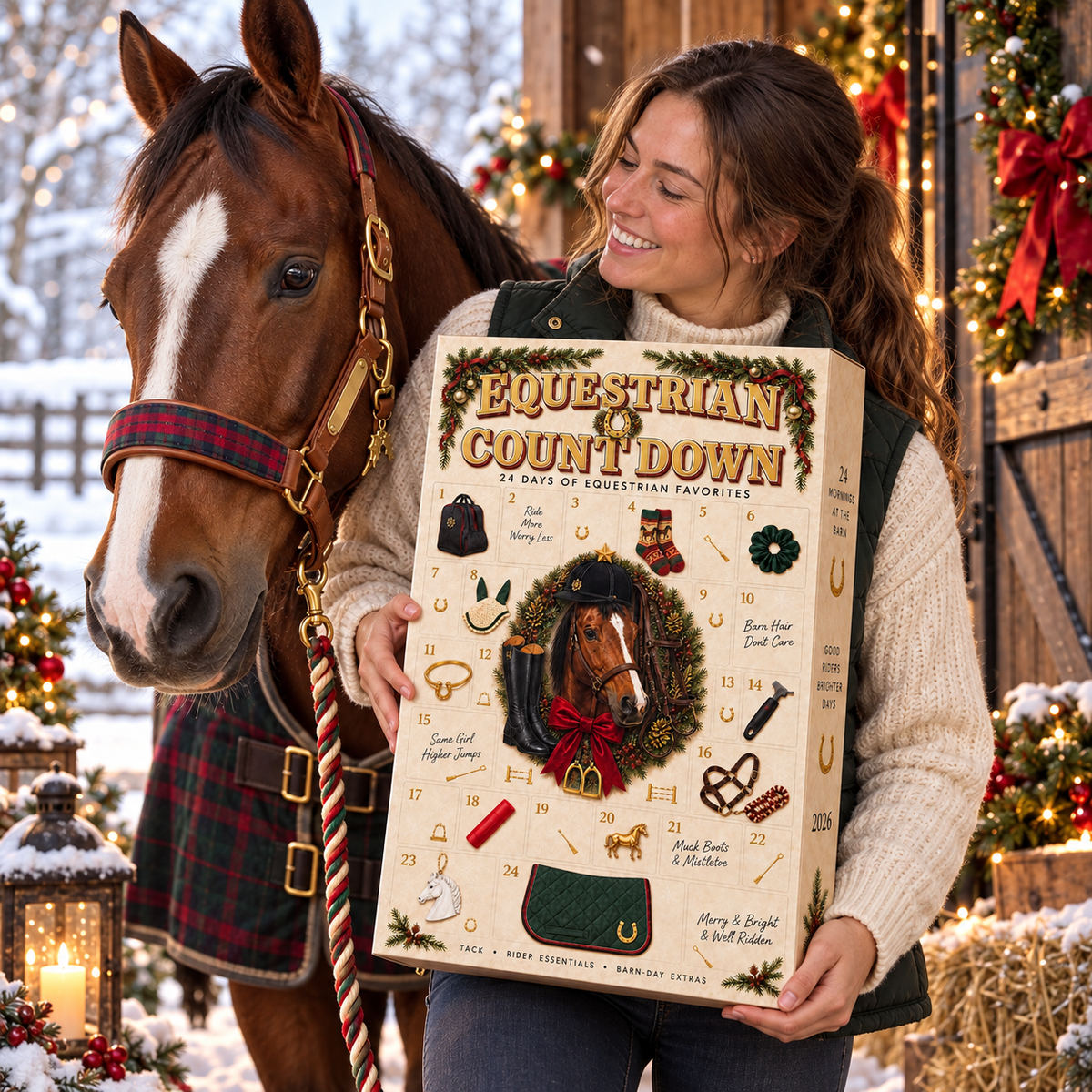 🐴✨ Horse Lover’s Advent Calendar – 24 Days of Equestrian Surprises