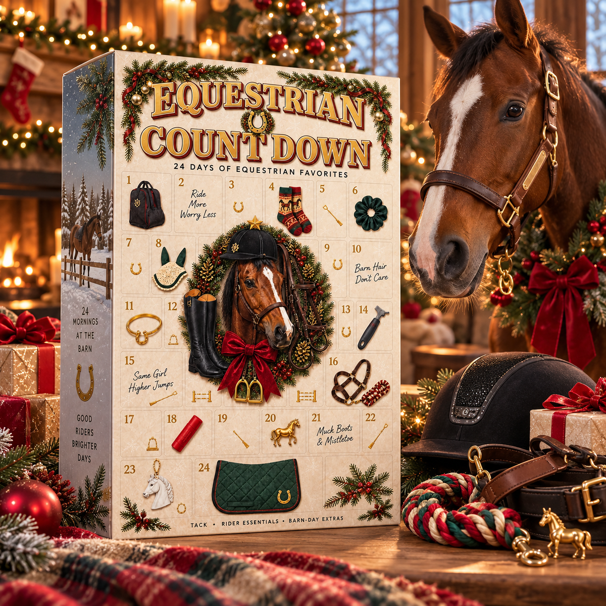 🐴✨ Horse Lover’s Advent Calendar – 24 Days of Equestrian Surprises