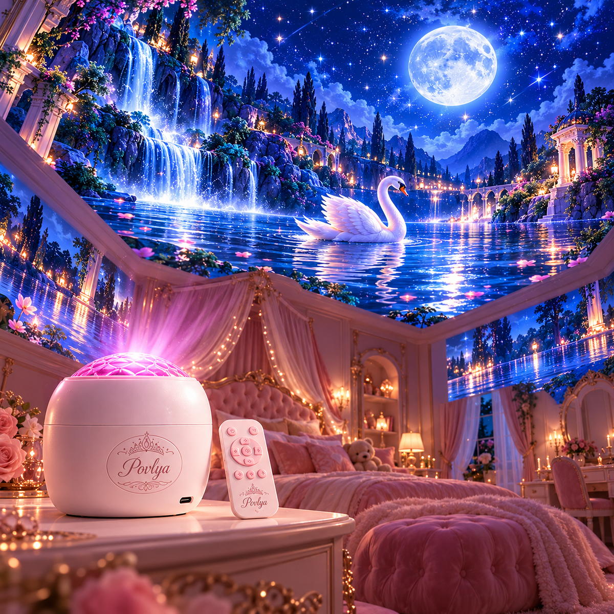 🏰 Magical Princess Projector ✨ Turn Her Room Into a Fairytale