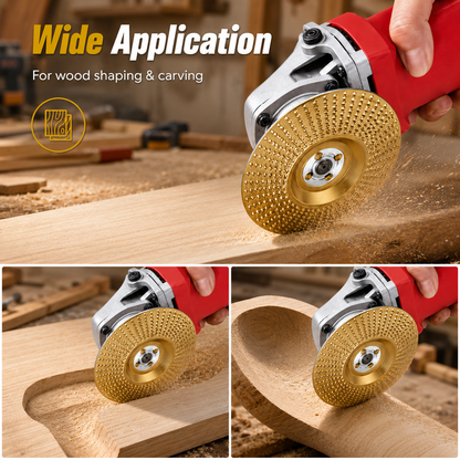 🪵 Wood Grinding Wheel – Stop Sanding by Hand & Carve Like a Pro! 🔥