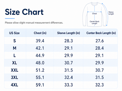 🏕️50K+ Sold⚡Men’s UPF 50+ Long Sleeve Performance Shirt – Quick Dry, Lightweight & Breathable