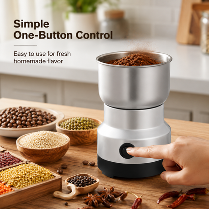 ⚡50% OFF TODAY☕ Stainless Steel Electric Grinder
