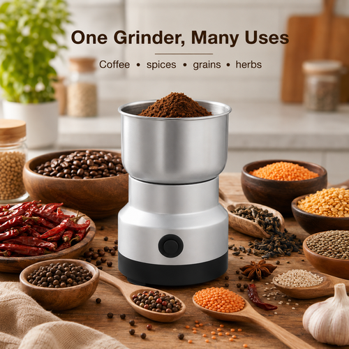 ⚡50% OFF TODAY☕ Stainless Steel Electric Grinder