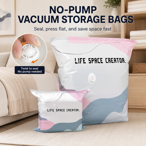 🔥HOT SALE✨ No-Pump Space Saving Storage Bags