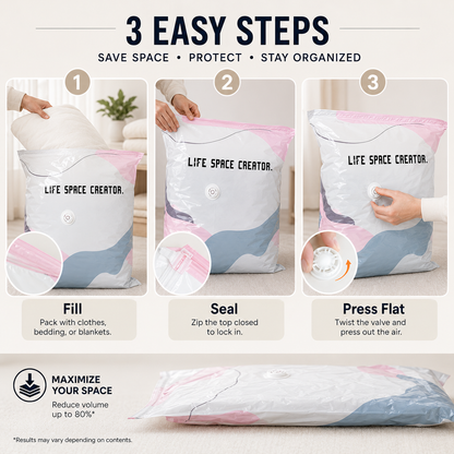 🔥HOT SALE✨ No-Pump Space Saving Storage Bags