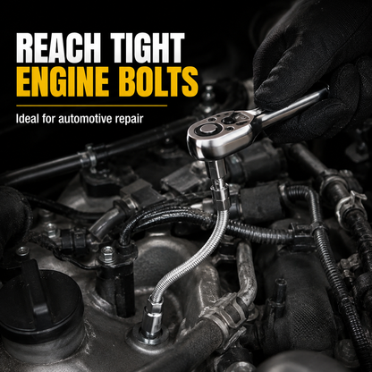 🚗50% OFF TODAY🔧 Flexible Shaft Socket Tool for Tight Spaces⚡Bends Twists & Reaches Anywhere