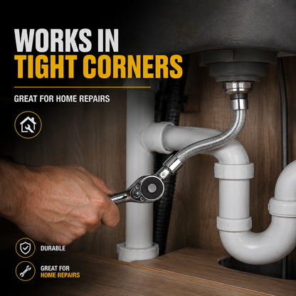 🚗50% OFF TODAY🔧 Flexible Shaft Socket Tool for Tight Spaces⚡Bends Twists & Reaches Anywhere
