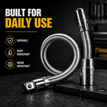 🚗50% OFF TODAY🔧 Flexible Shaft Socket Tool for Tight Spaces⚡Bends Twists & Reaches Anywhere