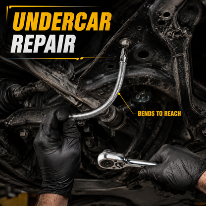 🚗50% OFF TODAY🔧 Flexible Shaft Socket Tool for Tight Spaces⚡Bends Twists & Reaches Anywhere