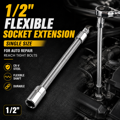 🚗50% OFF TODAY🔧 Flexible Shaft Socket Tool for Tight Spaces⚡Bends Twists & Reaches Anywhere