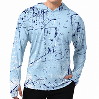 Ice Blue Splatter