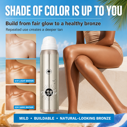 ☀️50% OFF TODAY✨ Natural Self-Tanning Mist for Face & Body