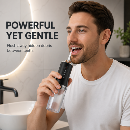 🦷50% OFF TODAY✨ Portable Water Flosser 4-Pack Family Set