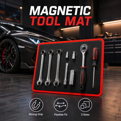🔥 Father’s Day Magnetic Tool Mat – Keep Screws Sockets & Tools Locked in Place