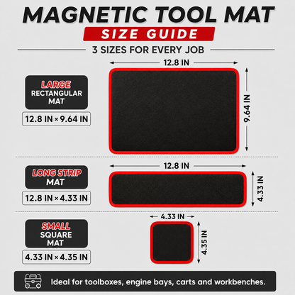 🔥 Father’s Day Magnetic Tool Mat – Keep Screws Sockets & Tools Locked in Place