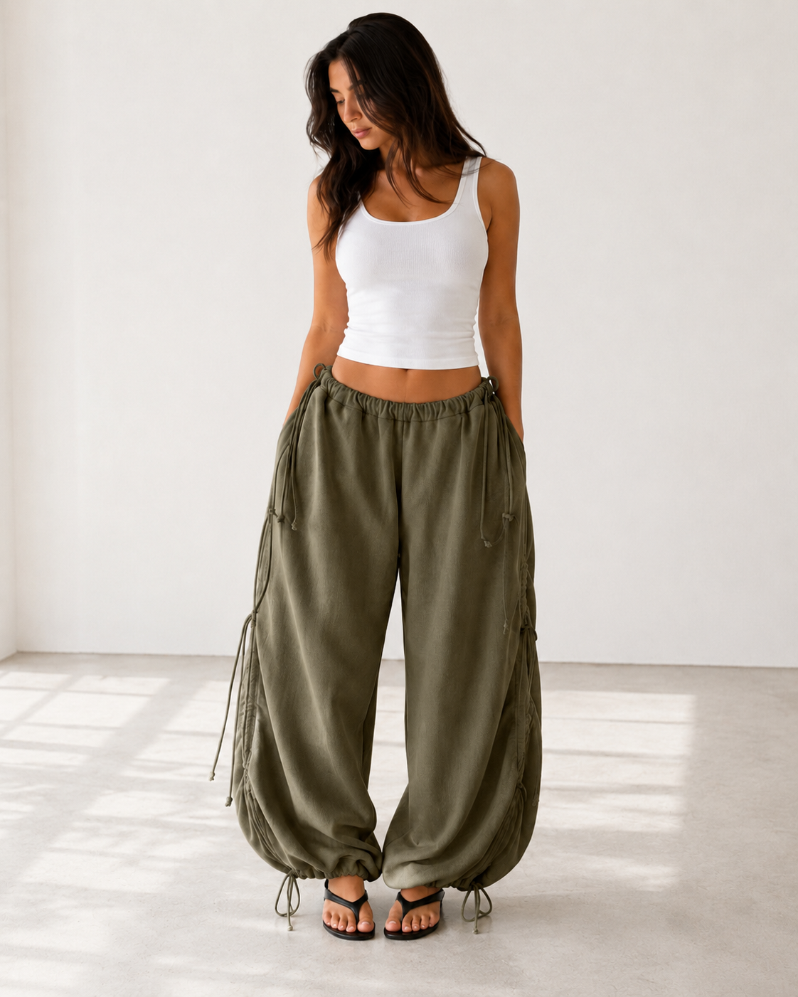 ✨ Unisex Adjustable Oversized Lounge Pants – Made for XS-6XL