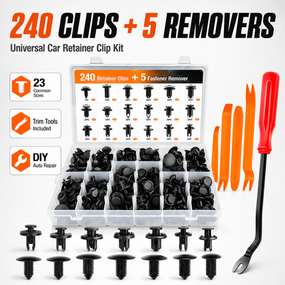 🚗50% OFF TODAY🔧Car Retainer Clip Kit with Remover 🧰