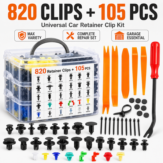 🚗50% OFF TODAY🔧Car Retainer Clip Kit with Remover 🧰