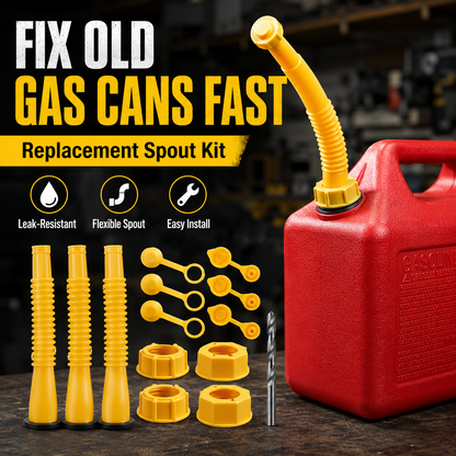⛽🔥50% OFF TODAY — Gas Can Spout Replacement Kit with Gaskets