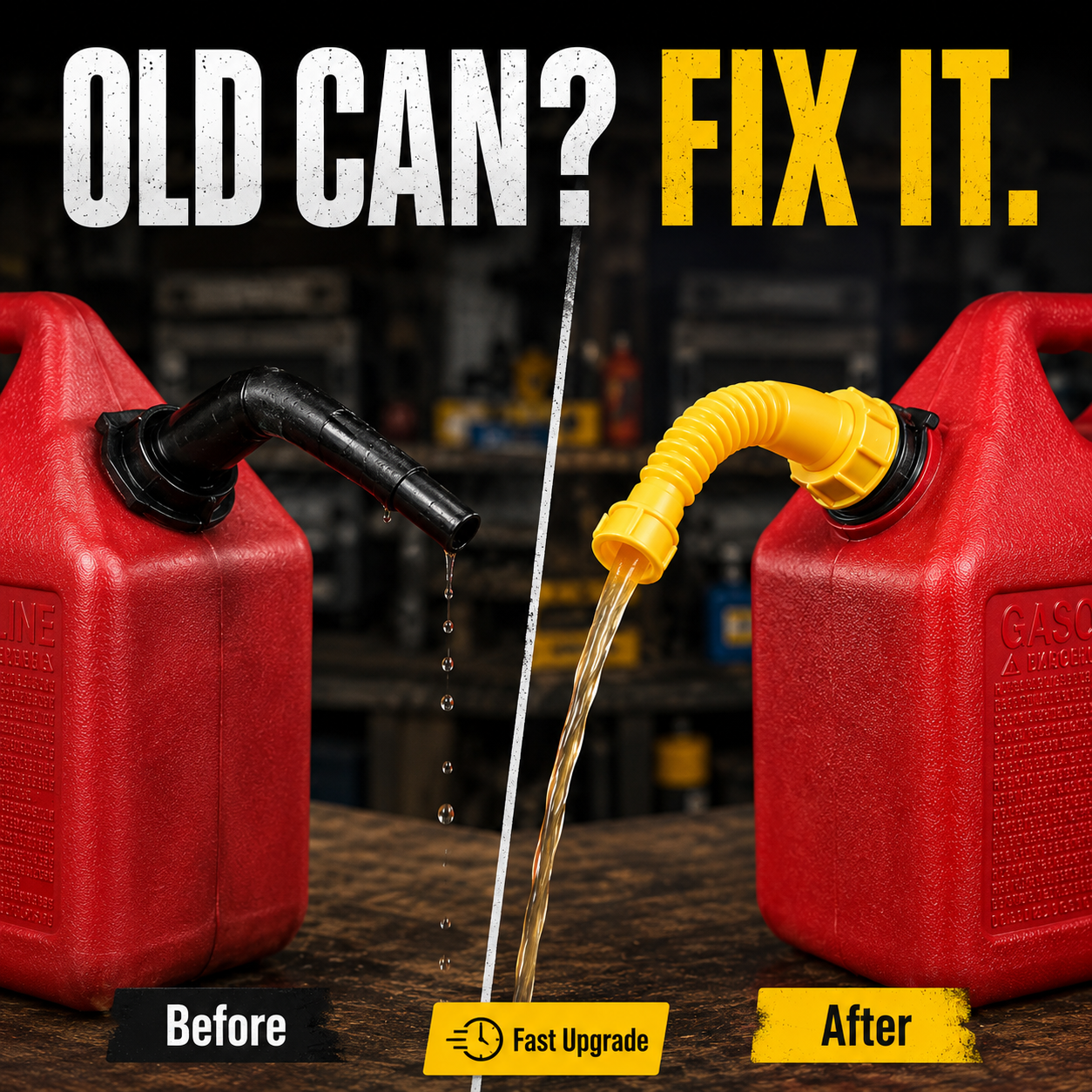 ⛽🔥50% OFF TODAY — Gas Can Spout Replacement Kit with Gaskets