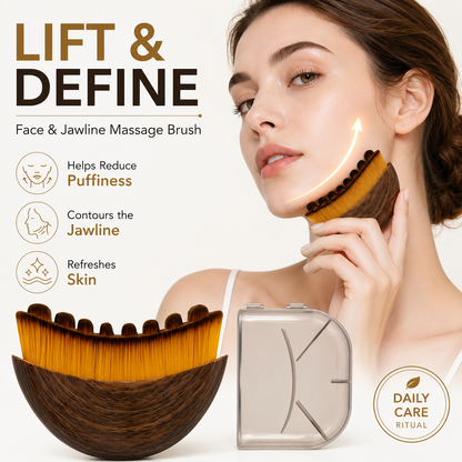 💖 HOT SALE✨Jawline Sculpting Face Brush – Lift, Massage & Contour