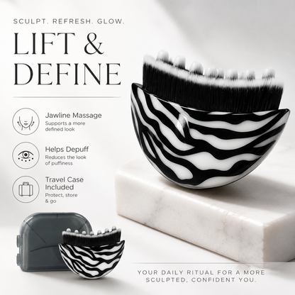 💖 HOT SALE✨Jawline Sculpting Face Brush – Lift, Massage & Contour