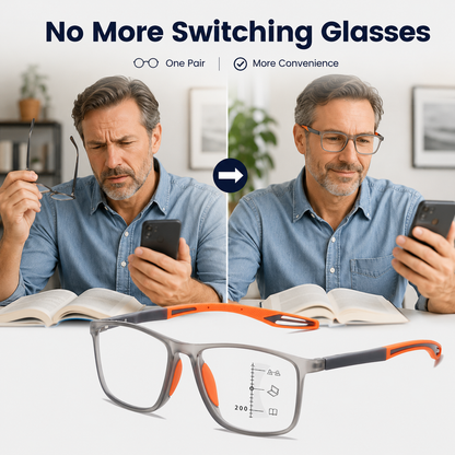 👓 VisionSync Multifocal Glasses – Clear Vision Near & Far