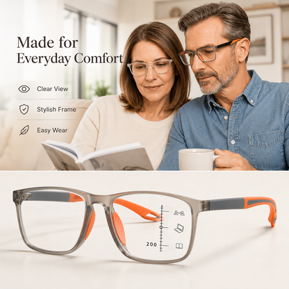 👓 VisionSync Multifocal Glasses – Clear Vision Near & Far