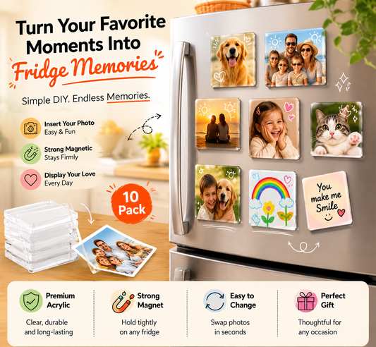 🔥45% OFF TODAY📸 DIY Photo Fridge Magnet Maker Kit