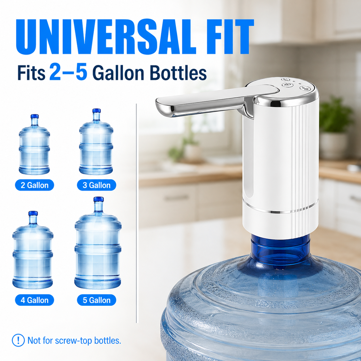 💥LIMITED TIME 55% OFF🚰 One-Touch Water Pump