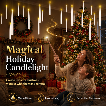 🪄50% OFF TODAY🕯️ Magic Wand Flameless Candles🎄Wave the Wand. Light the Magic.