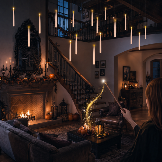 🪄50% OFF TODAY🕯️ Magic Wand Flameless Candles🎄Wave the Wand. Light the Magic.
