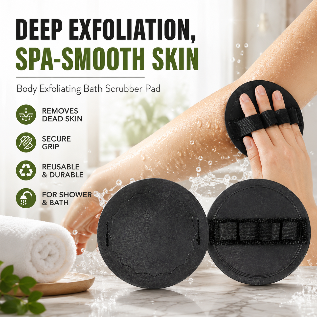 ✨50% OFF TODAY🧤 Exfoliating Gloves – Instantly Remove Dead Skin