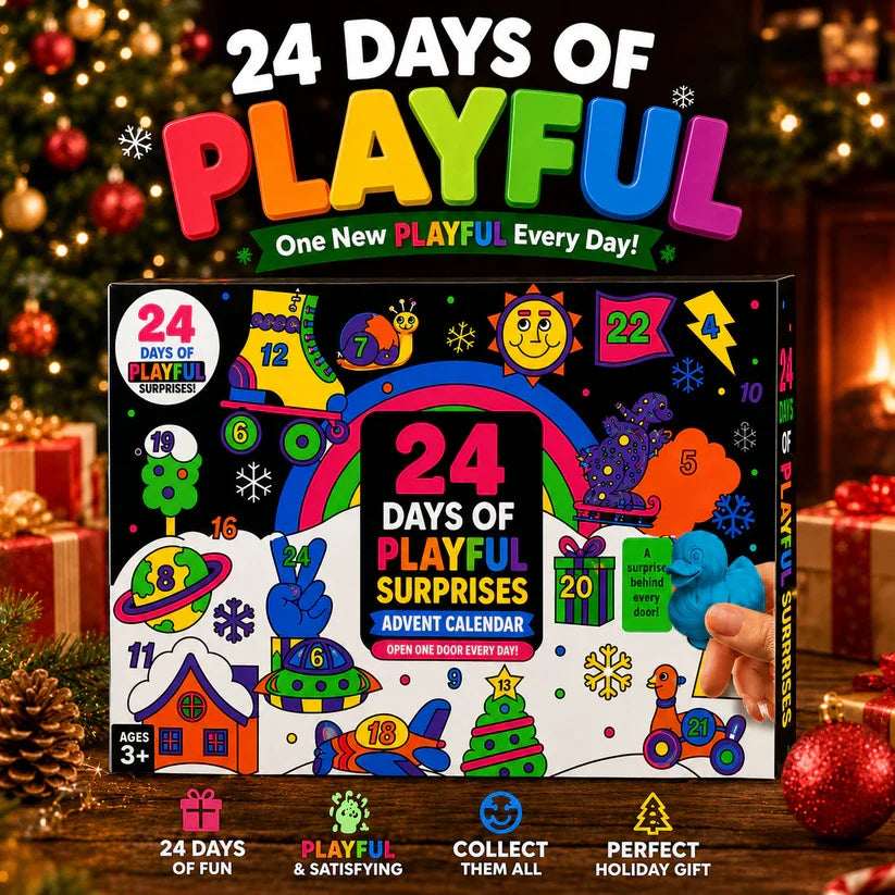 🎁 24-Day Squishy Advent Calendar – A New Surprise Every Day 🎄