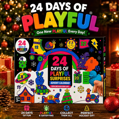 🎁 24-Day Squishy Advent Calendar – A New Surprise Every Day 🎄