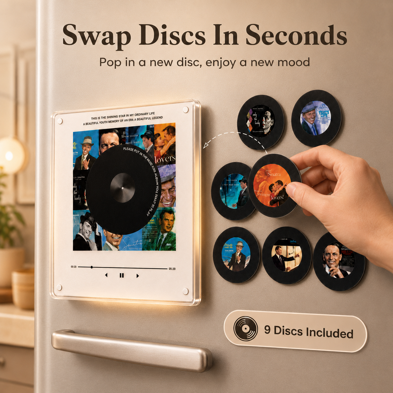🎶 Sinatra Spins™ Retro Music Player
