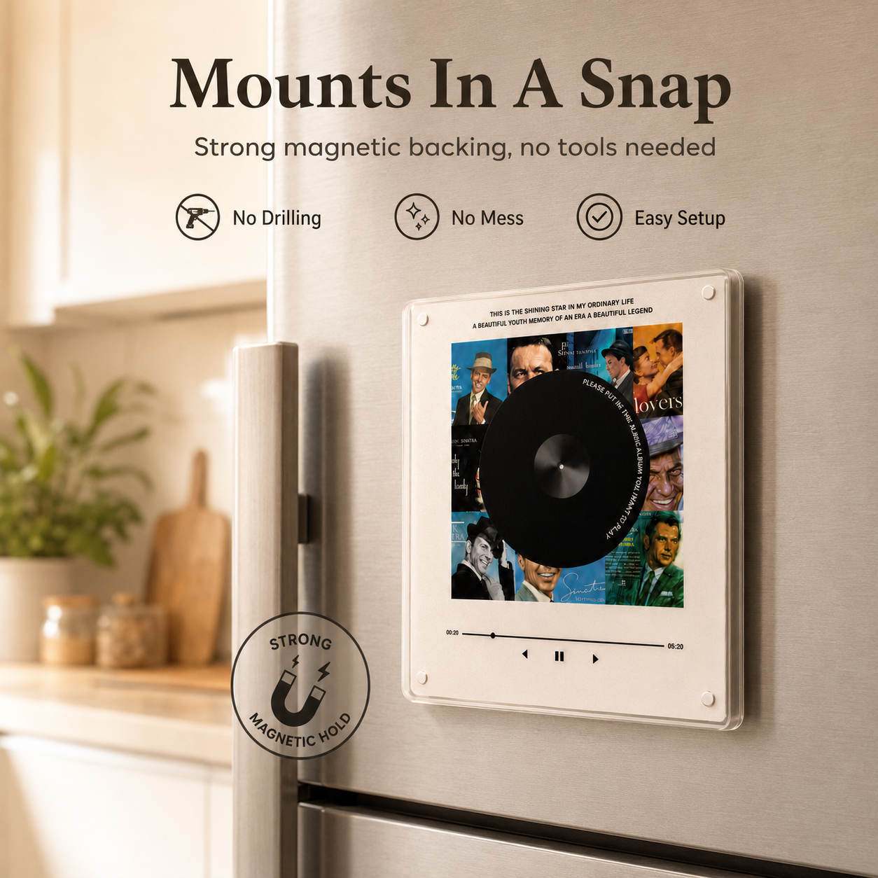 🎶 Sinatra Spins™ Retro Music Player