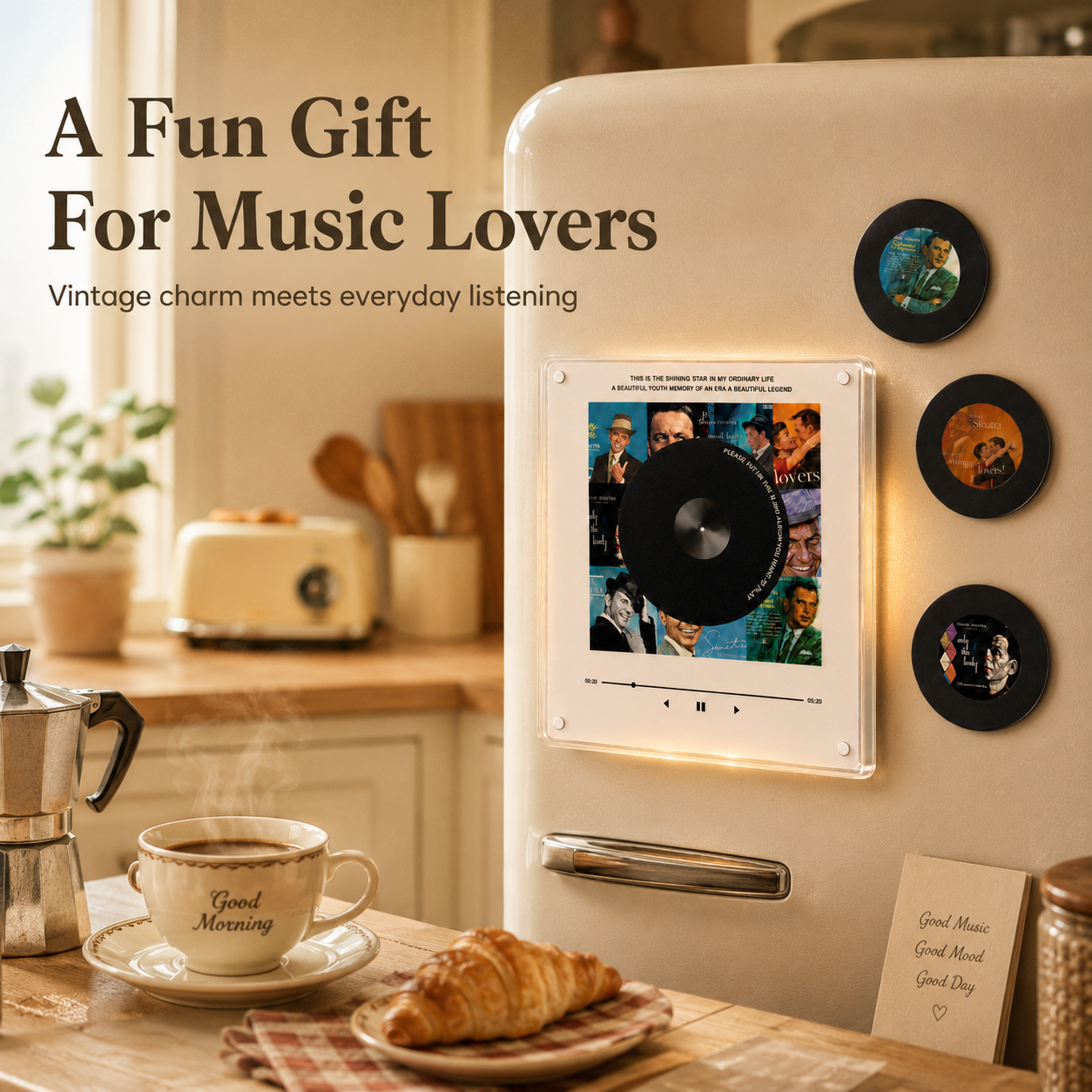 🎶 Sinatra Spins™ Retro Music Player