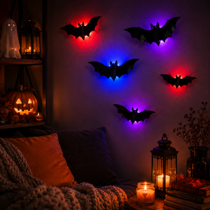 🔥SPOOKY SALE 49% OFF🦇 Halloween LED Bat Decorations