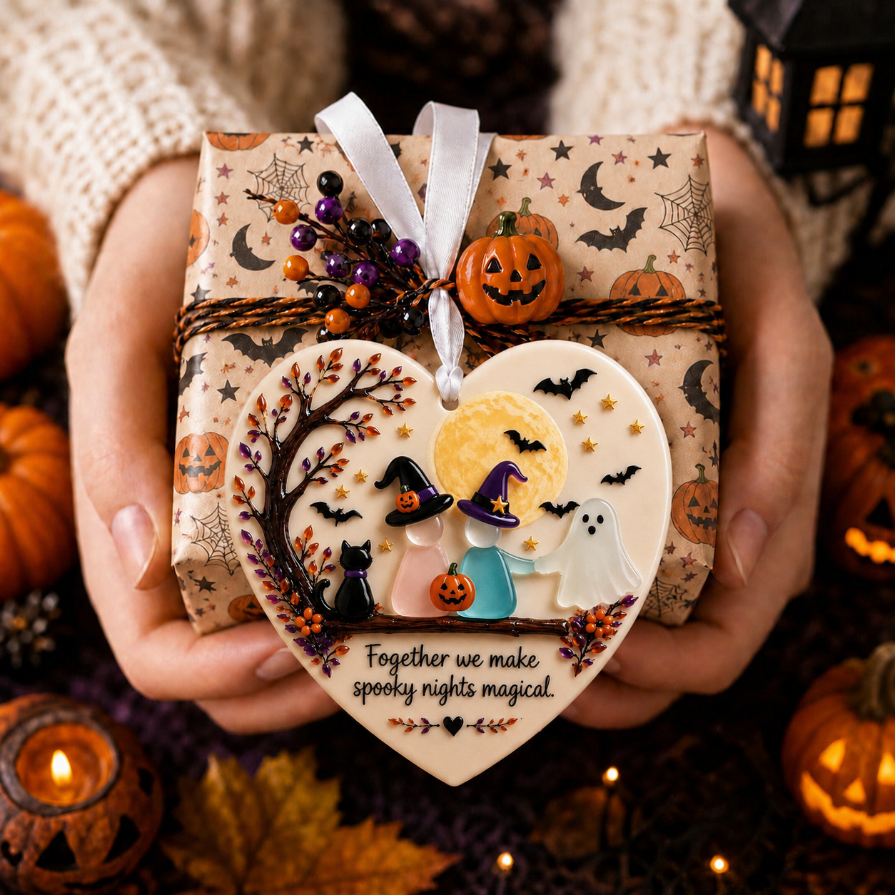 🎃 Halloween Friendship Ornament