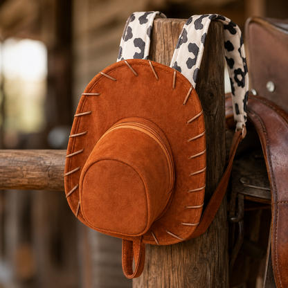 🔥🤠 Last Day 50% OFF – Western Cowboy Hat Backpack