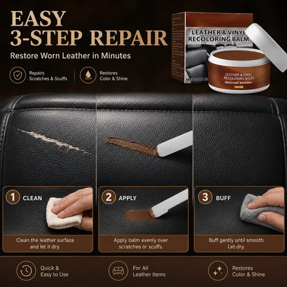🥳2026 HOT SALE🥳💞50K+ SOLD!🛋️✨ 50% OFF! Leather Repair Paste – Fills scratches & scuffs, restores texture. Available in multiple colours. Save your favourite sofa! 💺🛡️