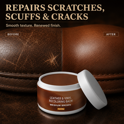 🥳2026 HOT SALE🥳💞50K+ SOLD!🛋️✨ 50% OFF! Leather Repair Paste – Fills scratches & scuffs, restores texture. Available in multiple colours. Save your favourite sofa! 💺🛡️