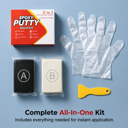 💥 BUY 2 GET 1 FREE💪 Heavy-Duty Epoxy Putty –Stone, Metal & Ceramic Repair