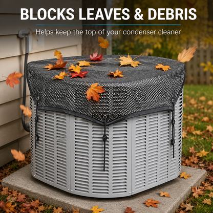 🔥 Durable Outdoor AC Unit Cover🛡️Protect Your AC from Leaves, Snow & Debris